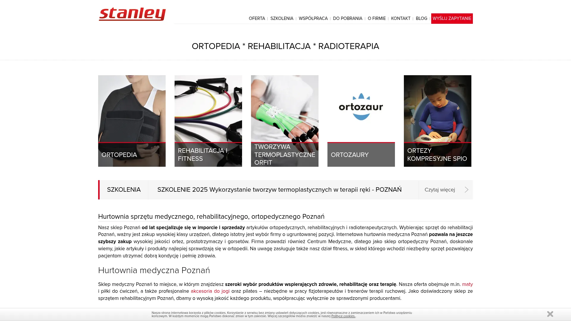Zrzut ekranu strony